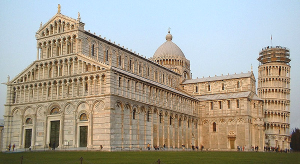 Pisa's Cathedral, and its leaning Bell Tower